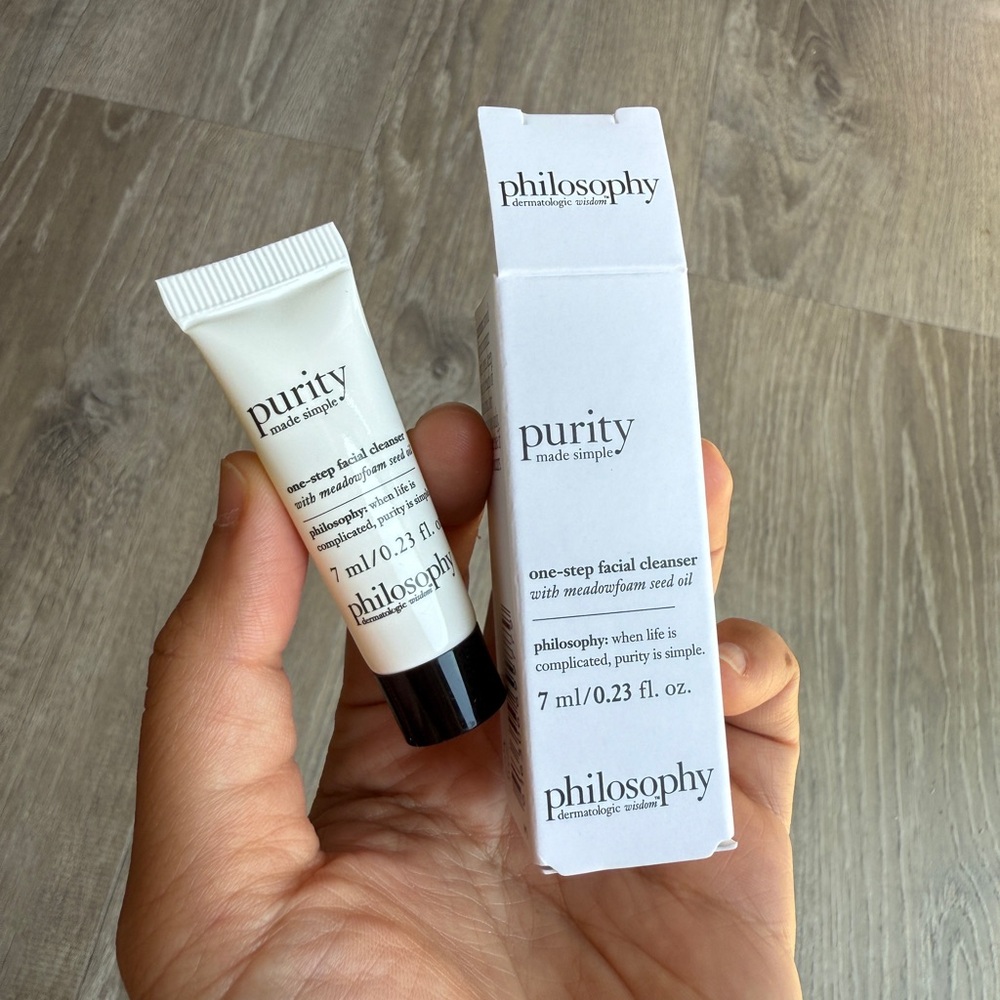 Tester size ~ 7ML ~ Philosophy Purity Facial Cleanser~ New